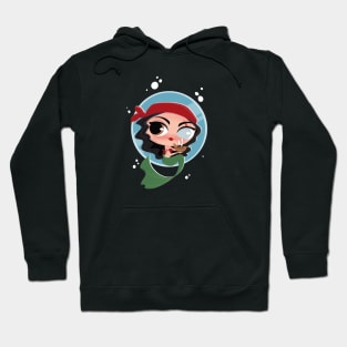 Pirate mermaid Hoodie